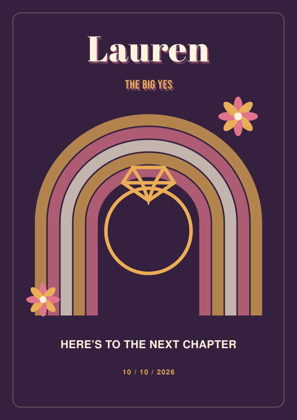 Engagement Gift — for her — Celebration edit