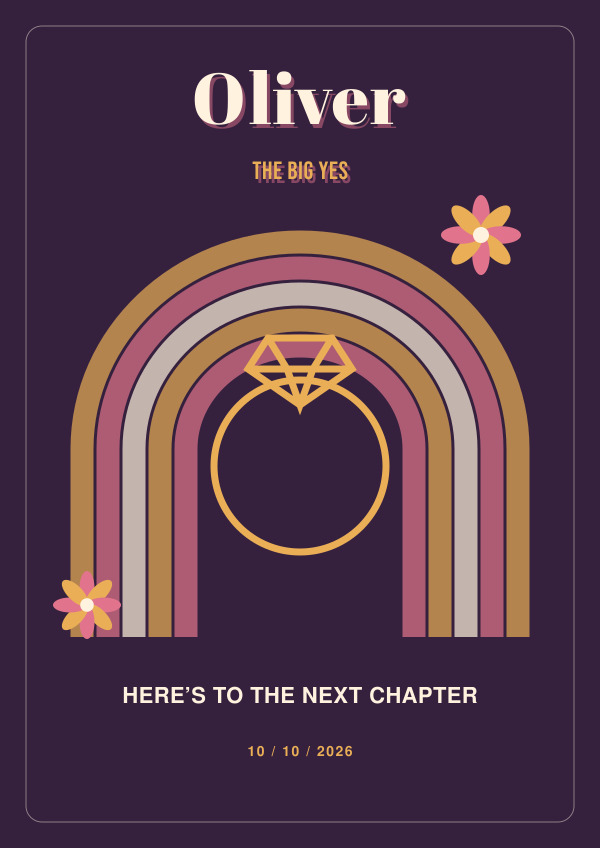 Engagement Gift — for him — Celebration edit