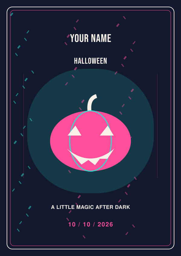 Halloween — for him — Occasion art