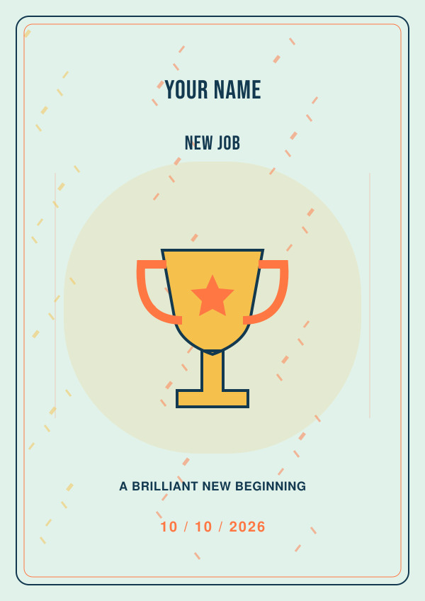 New Job — for her — Occasion art