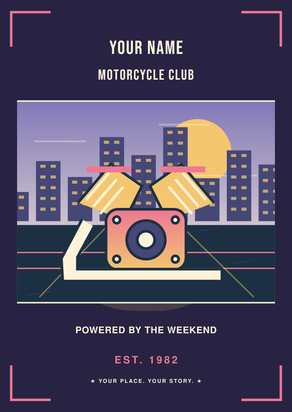 Petrol & Pulse — Vibrant illustrations