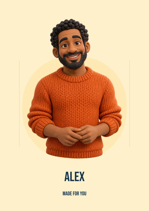 Clay character Photo Gift — Photo studio