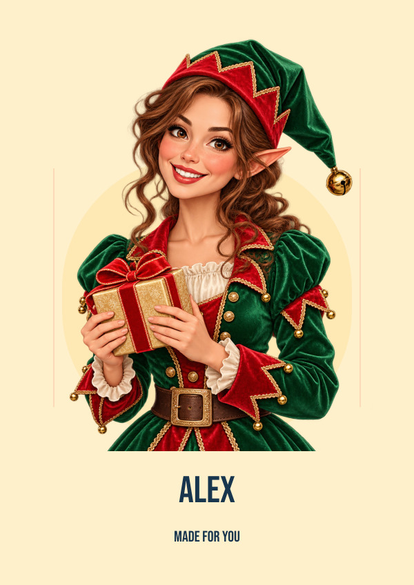 Christmas elf Photo Gift — Photo studio