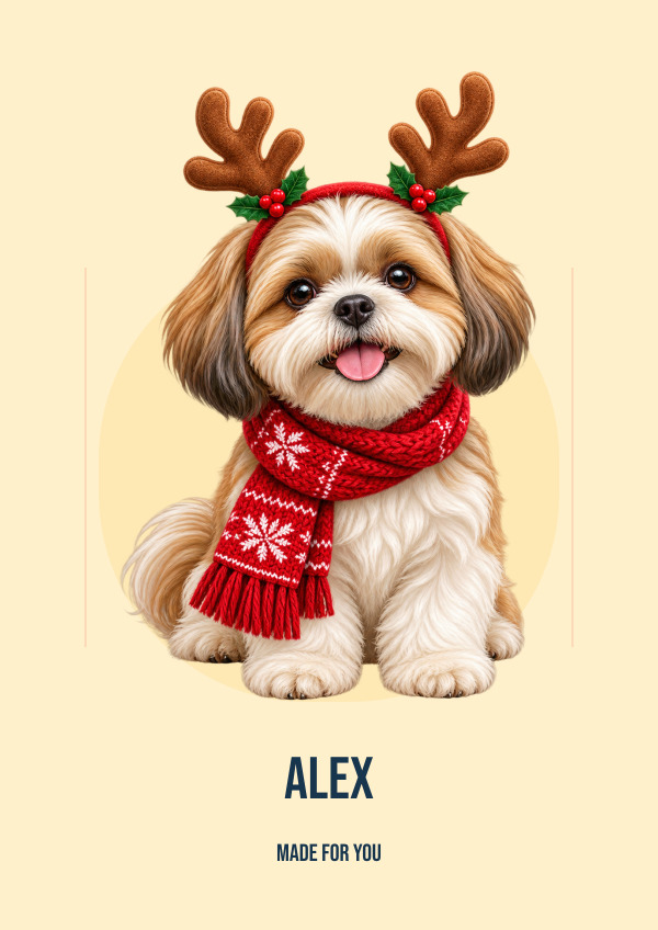 Reindeer mischief Photo Gift — Photo studio
