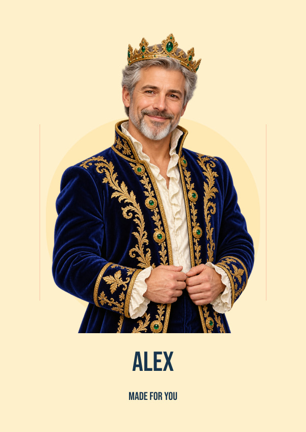 Royal portrait Photo Gift — Photo studio