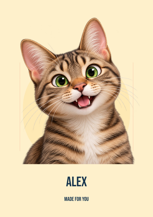 3D toon Photo Gift — Photo studio