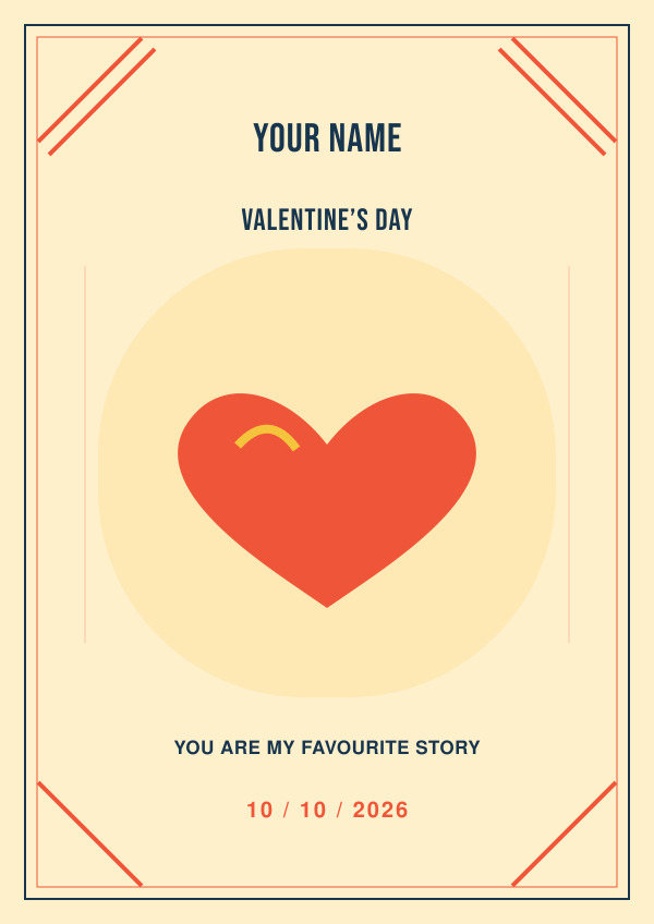 Valentine’s Day — for him — Occasion art