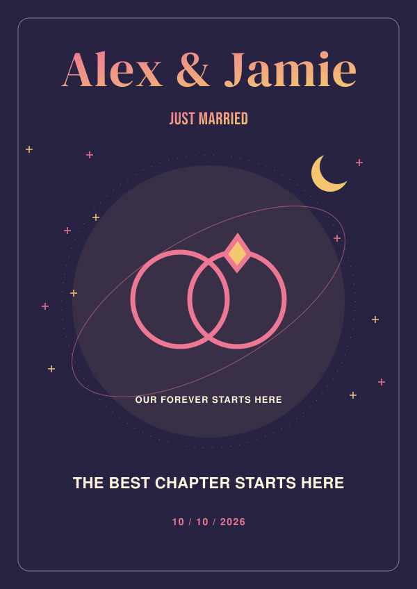 Written in the stars Wedding — Wedding & anniversary edit